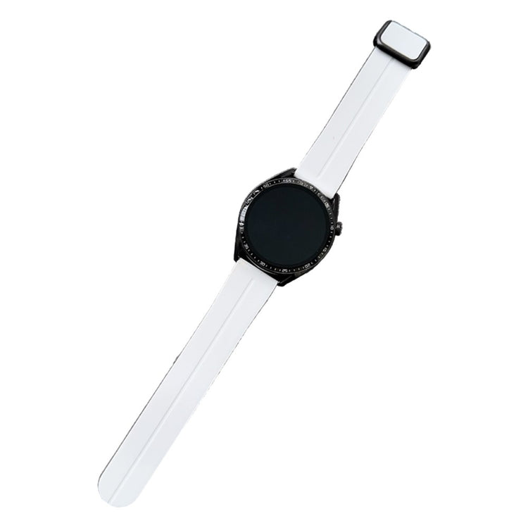 Super Cool Silikone Universal Rem passer til Smartwatch - Hvid#serie_16