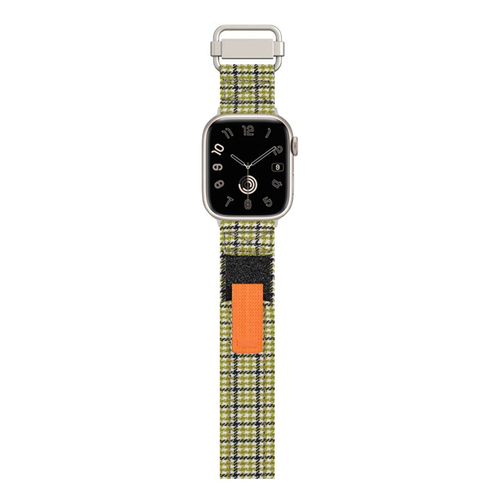 Super Pænt Nylon Universal Rem passer til Apple Smartwatch - Grøn#serie_1