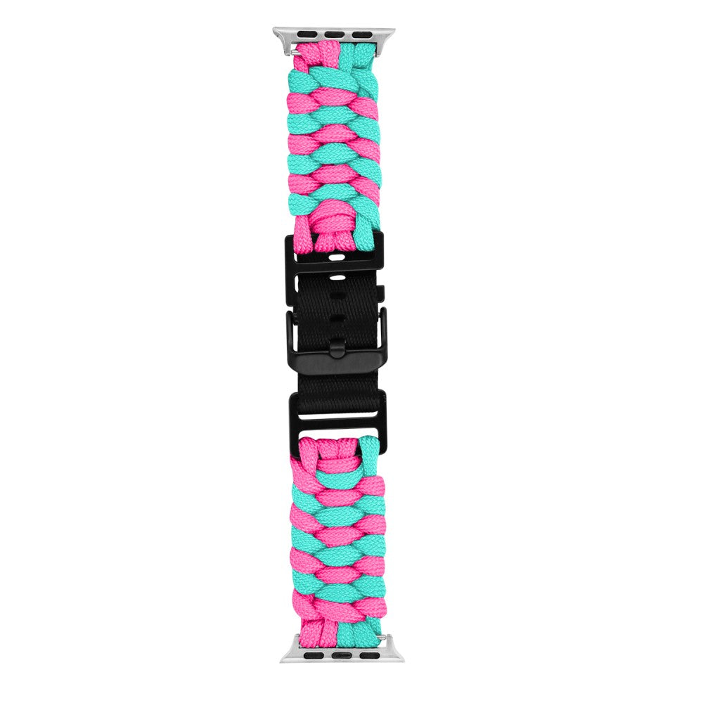 Vildt Pænt Nylon Universal Rem passer til Apple Smartwatch - Pink#serie_1