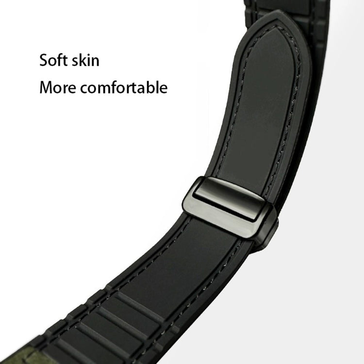 Super Skøn Ægte Læder Universal Rem passer til Apple Smartwatch - Brun#serie_3