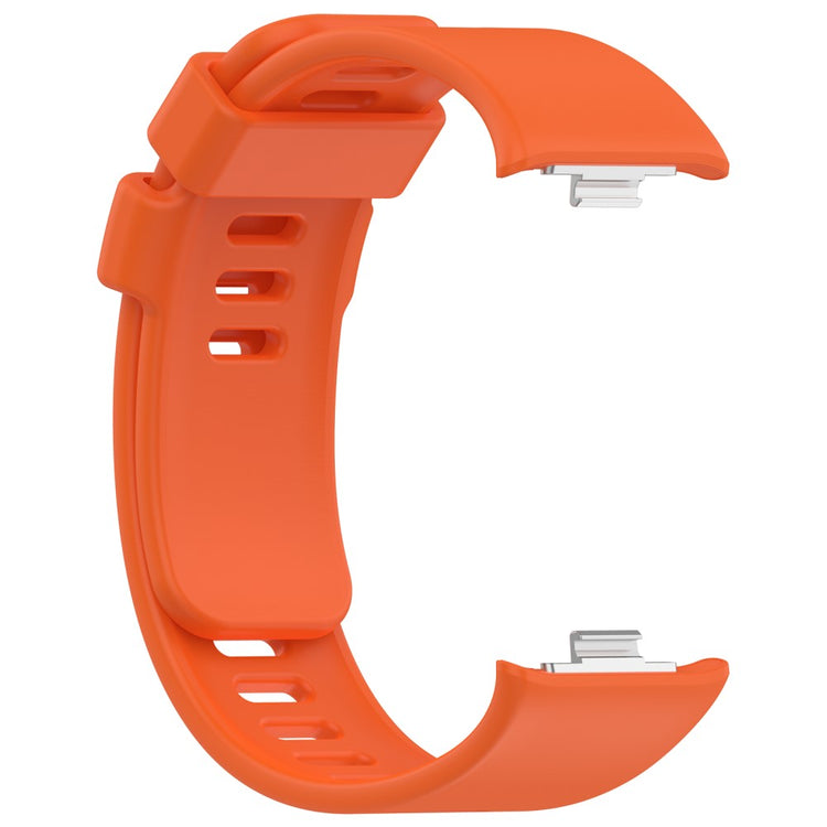 Silikone Universal Rem passer til Xiaomi Redmi Watch 4 / Xiaomi Band 8 Pro - Orange#serie_1