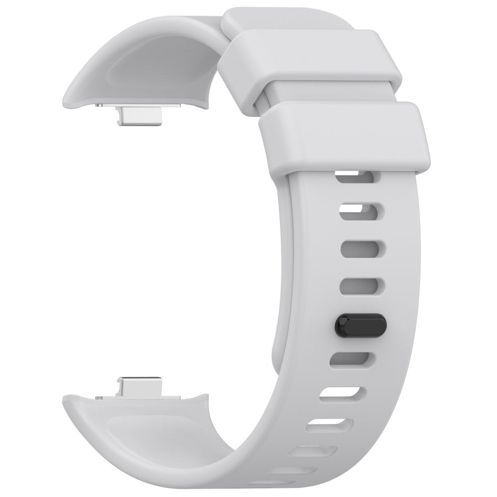 Silikone Universal Rem passer til Xiaomi Redmi Watch 4 / Xiaomi Band 8 Pro - Sølv#serie_12