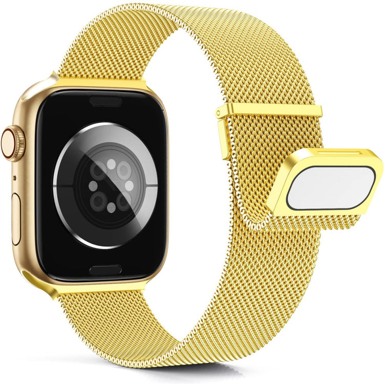 Meget Slidstærk Metal Universal Rem passer til Apple Smartwatch - Guld#serie_3