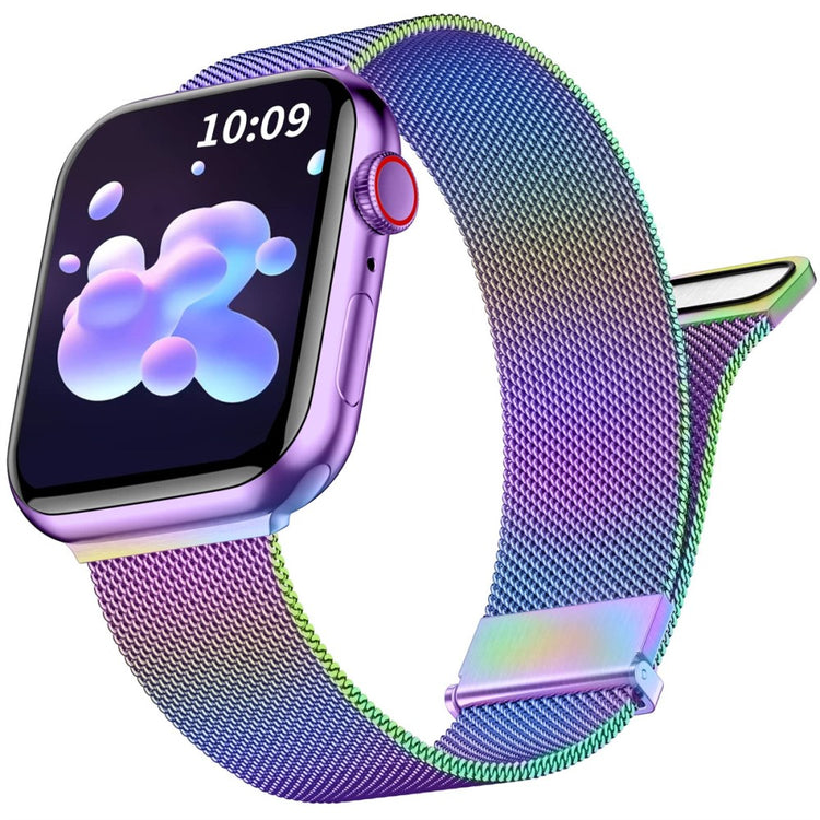 Meget Slidstærk Metal Universal Rem passer til Apple Smartwatch - Flerfarvet#serie_6