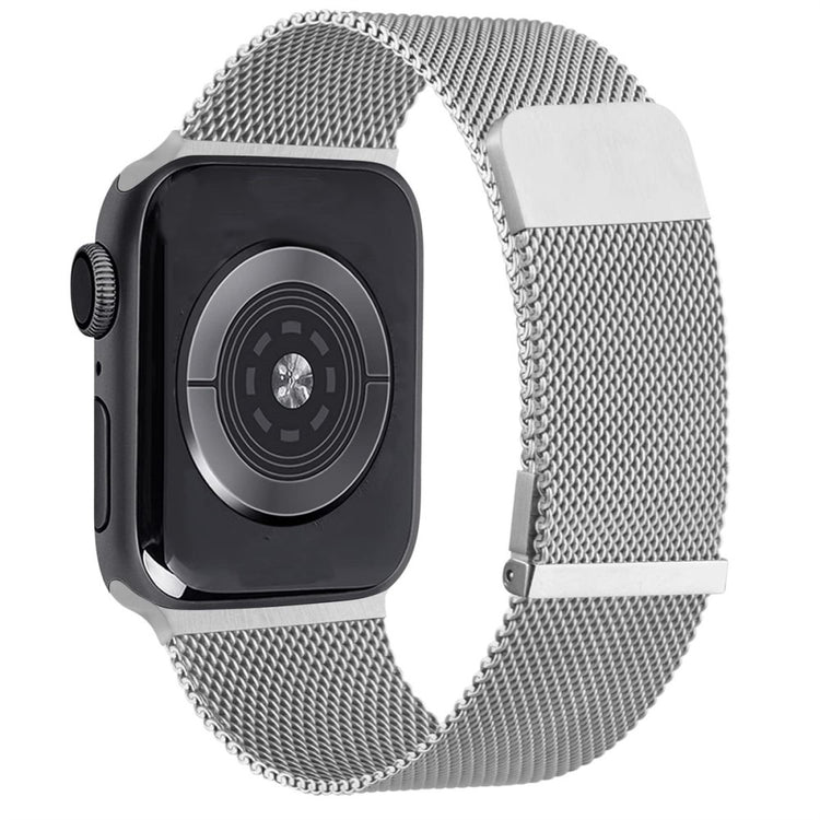 Meget Slidstærk Metal Universal Rem passer til Apple Smartwatch - Sølv#serie_8