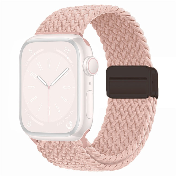 Rigtigt Godt Nylon Universal Rem passer til Apple Smartwatch - Brun#serie_16