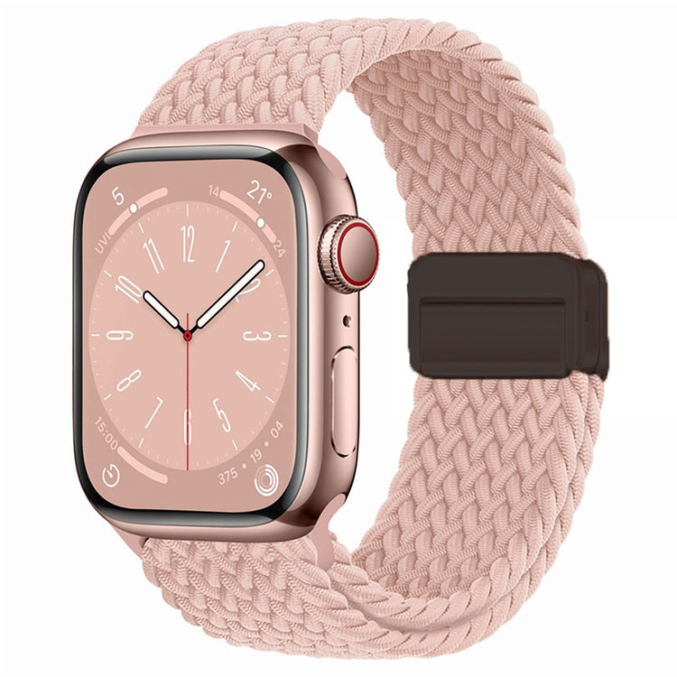 Rigtigt Godt Nylon Universal Rem passer til Apple Smartwatch - Brun#serie_16