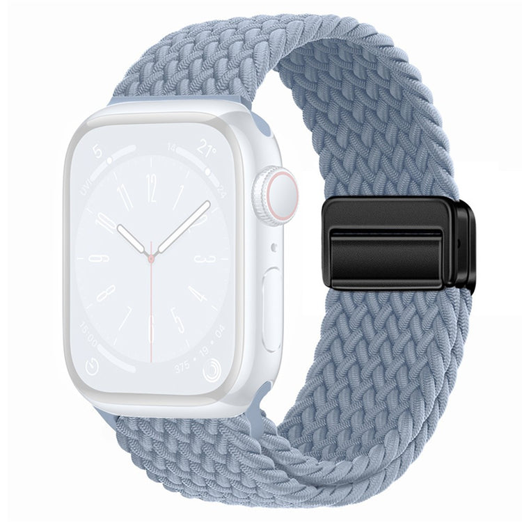 Rigtigt Godt Nylon Universal Rem passer til Apple Smartwatch - Grøn#serie_22