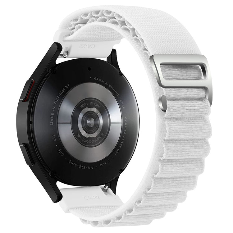 Alle Tiders Nylon Universal Rem passer til Smartwatch - Hvid#serie_2