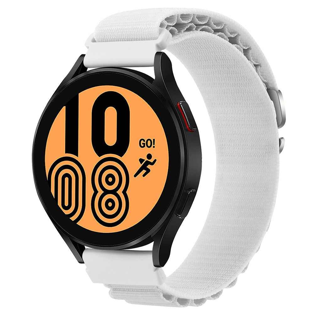 Alle Tiders Nylon Universal Rem passer til Smartwatch - Hvid#serie_2