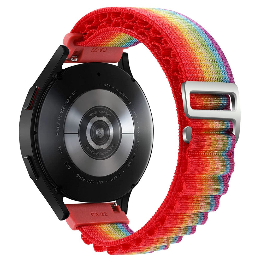 Alle Tiders Nylon Universal Rem passer til Smartwatch - Flerfarvet#serie_3