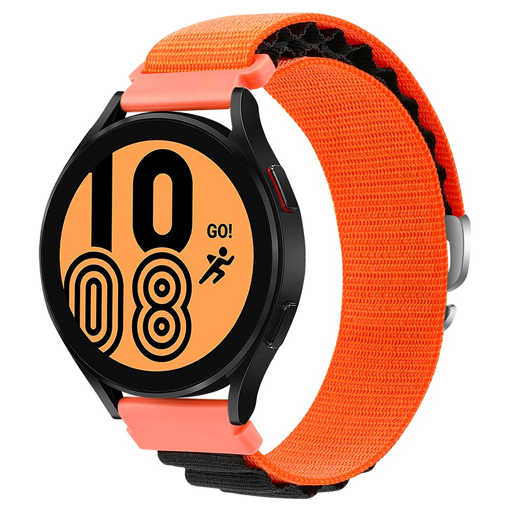 Alle Tiders Nylon Universal Rem passer til Smartwatch - Orange#serie_4