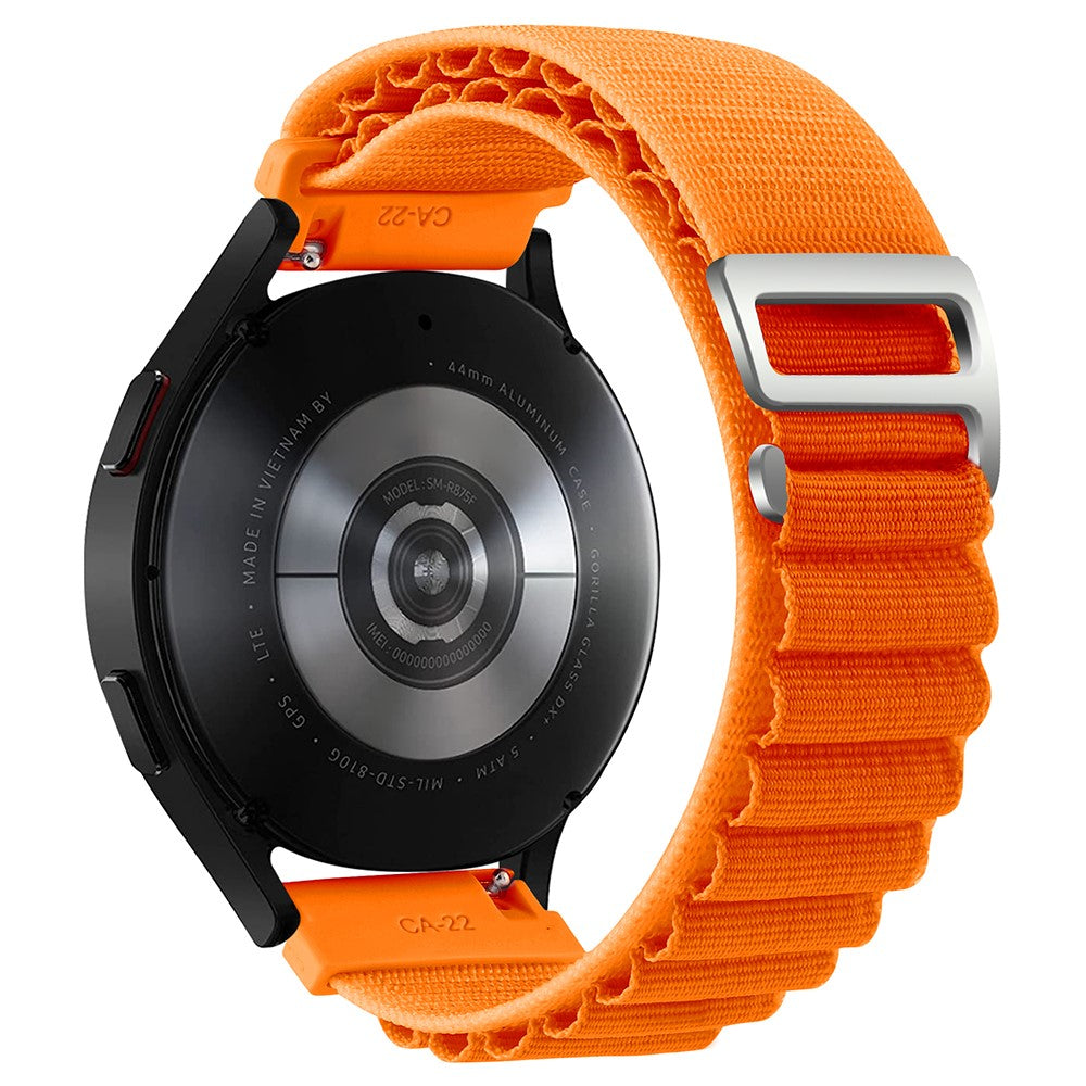 Alle Tiders Nylon Universal Rem passer til Smartwatch - Orange#serie_6