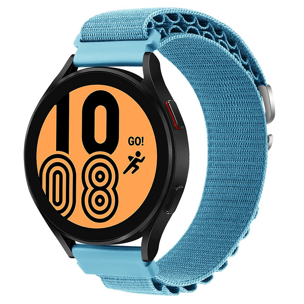 Alle Tiders Nylon Universal Rem passer til Smartwatch - Blå#serie_8