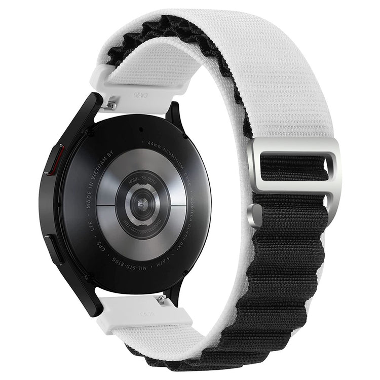 Alle Tiders Nylon Universal Rem passer til Smartwatch - Hvid#serie_16