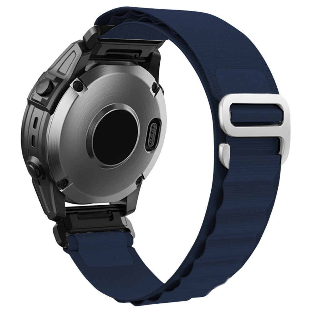 Helt Vildt Fantastisk Nylon Universal Rem passer til Garmin Smartwatch - Blå#serie_18