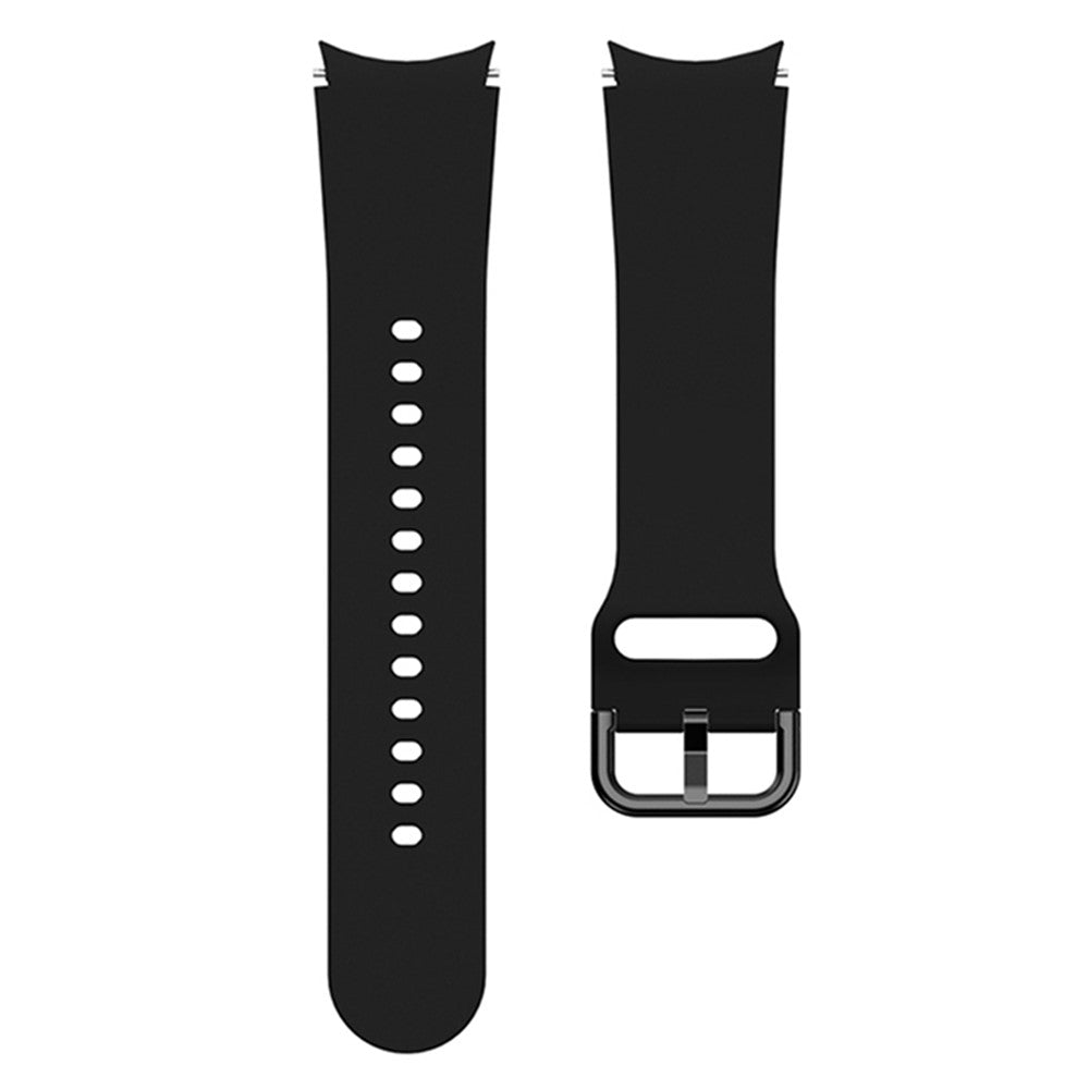 Tidsløst Silikone Universal Rem passer til Samsung Smartwatch - Sort#serie_1