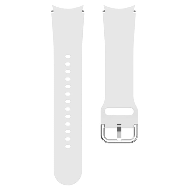 Tidsløst Silikone Universal Rem passer til Samsung Smartwatch - Hvid#serie_2