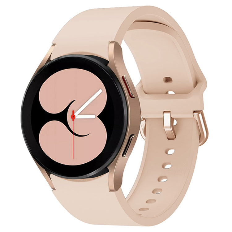 Tidsløst Silikone Universal Rem passer til Samsung Smartwatch - Pink#serie_5