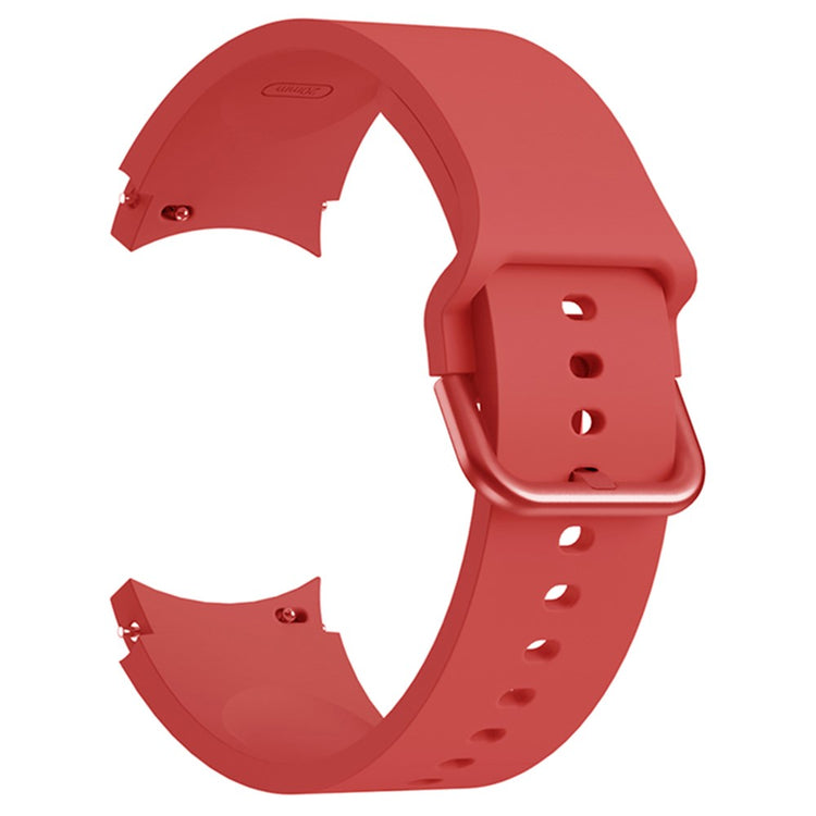 Tidsløst Silikone Universal Rem passer til Samsung Smartwatch - Rød#serie_6