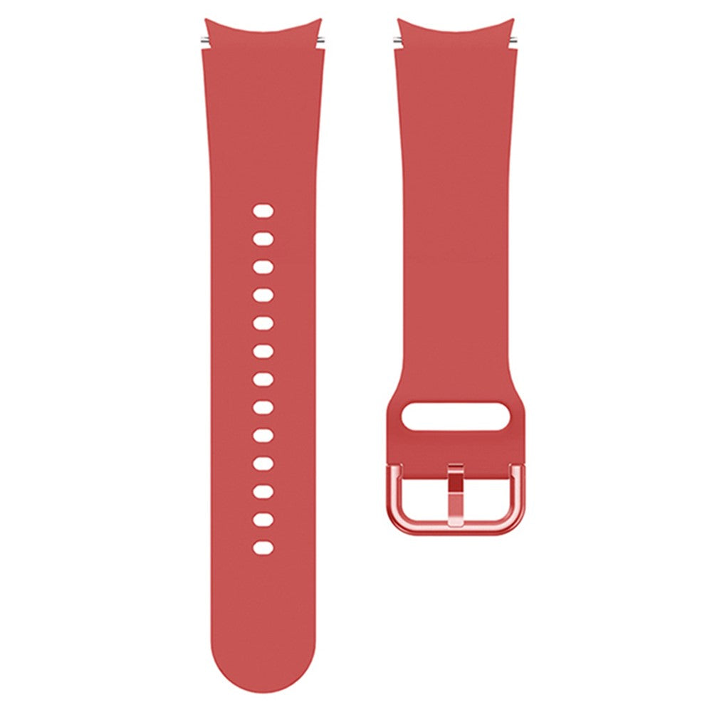Tidsløst Silikone Universal Rem passer til Samsung Smartwatch - Rød#serie_6