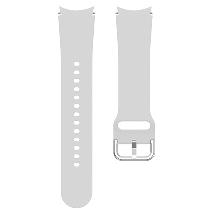 Tidsløst Silikone Universal Rem passer til Samsung Smartwatch - Sølv#serie_9