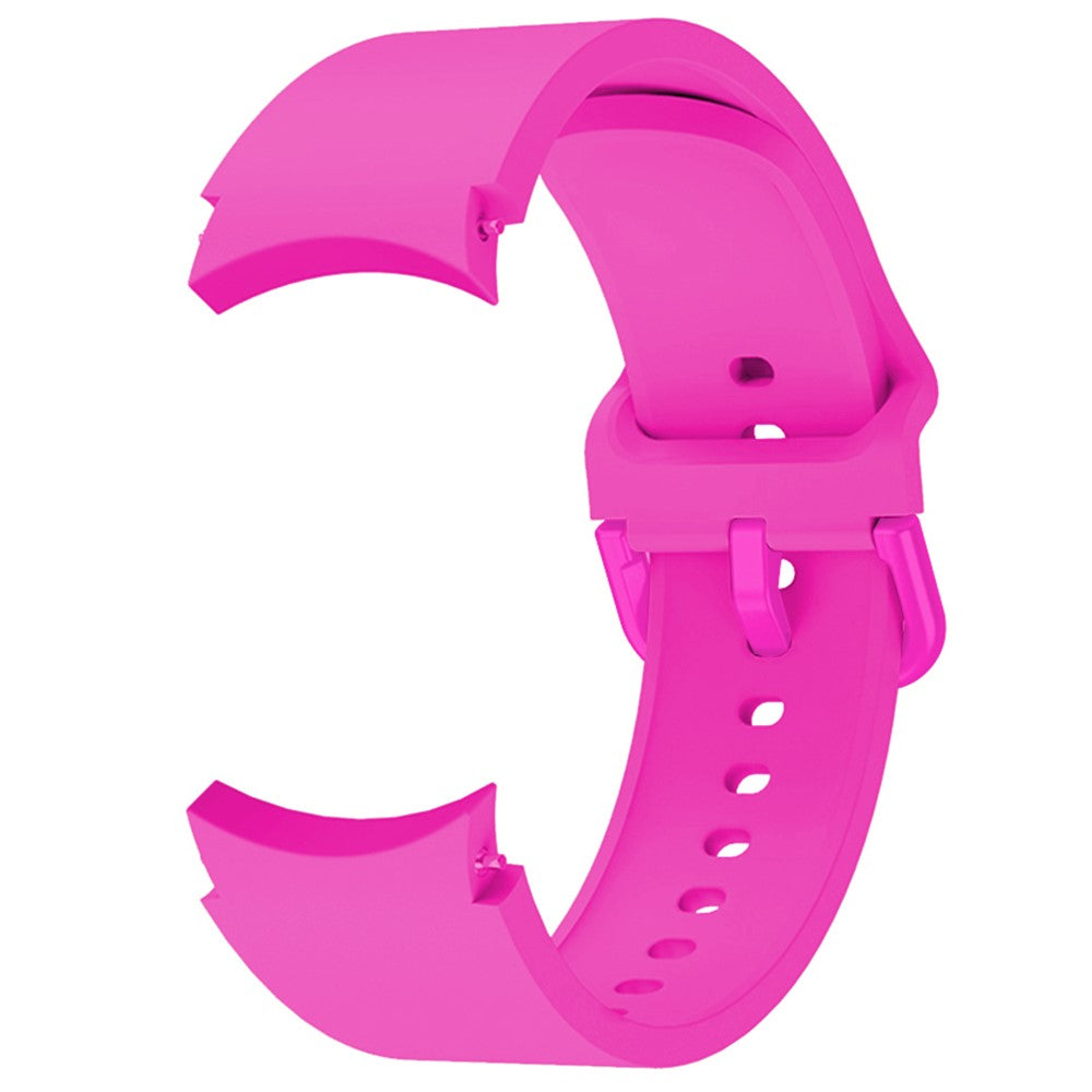 Tidsløst Silikone Universal Rem passer til Samsung Smartwatch - Pink#serie_10