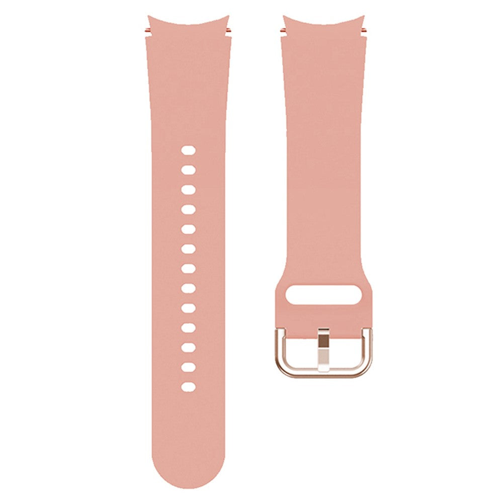 Tidsløst Silikone Universal Rem passer til Samsung Smartwatch - Pink#serie_12