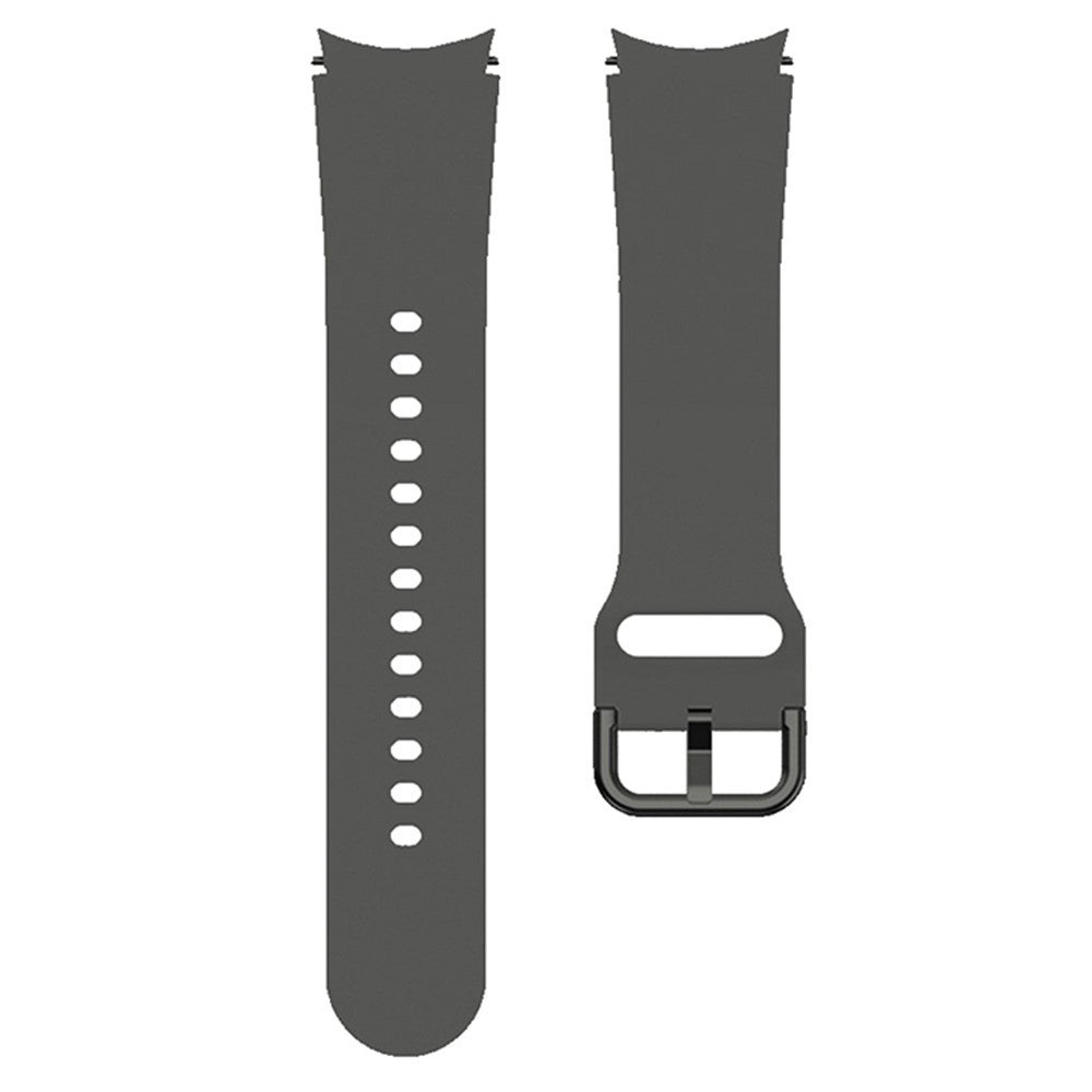 Tidsløst Silikone Universal Rem passer til Samsung Smartwatch - Sølv#serie_17