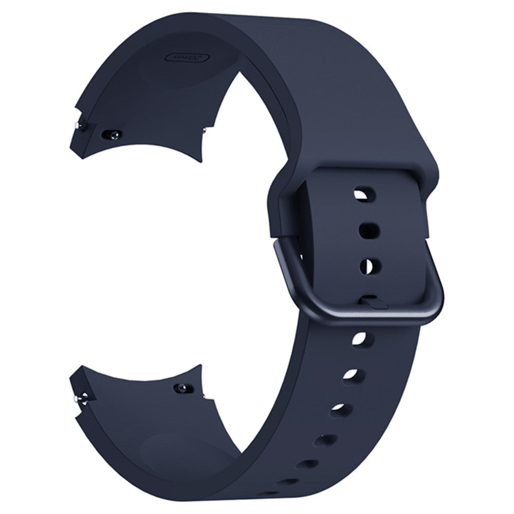 Tidsløst Silikone Universal Rem passer til Samsung Smartwatch - Blå#serie_19