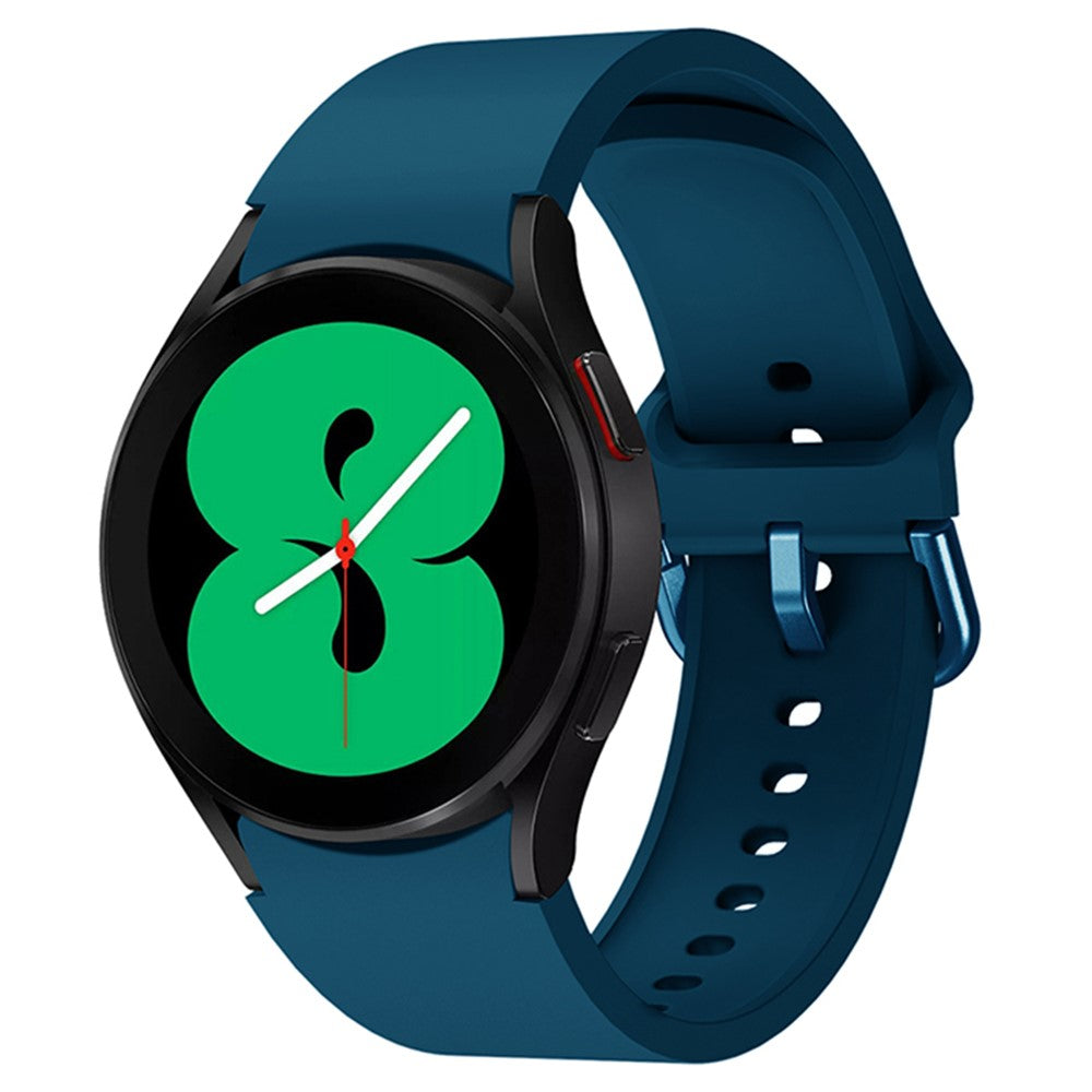 Tidsløst Silikone Universal Rem passer til Samsung Smartwatch - Grøn#serie_21