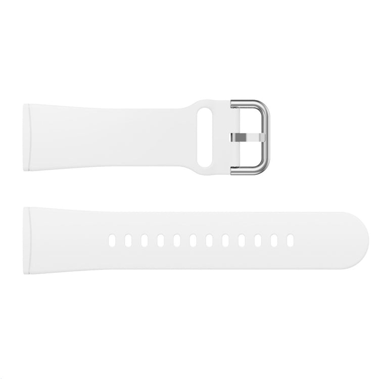 Mega Flot Silikone Universal Rem passer til Fitbit Smartwatch - Hvid#serie_2