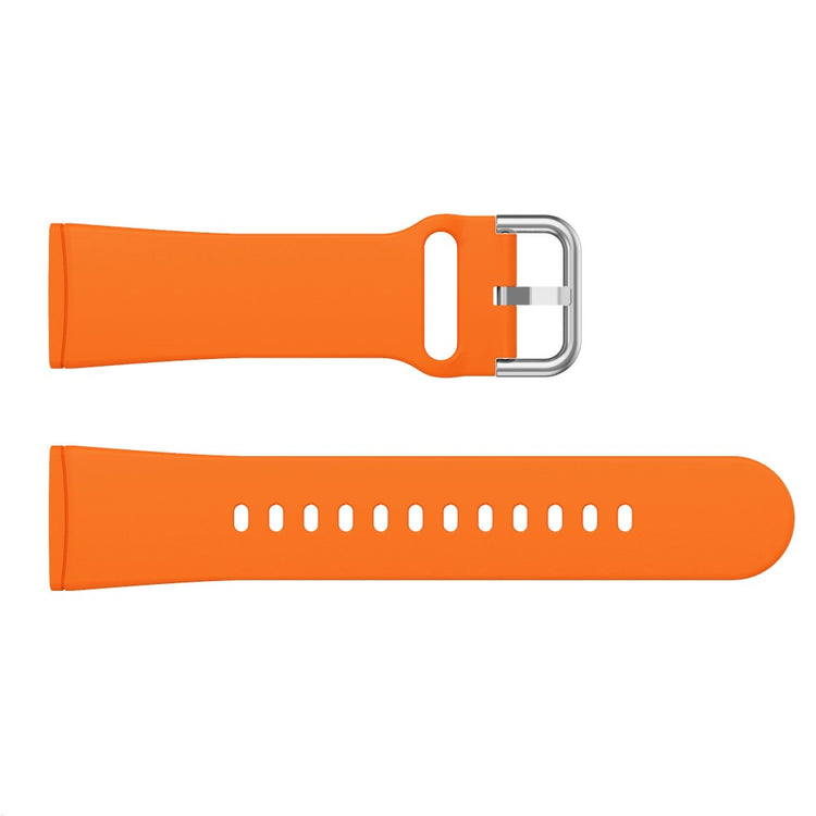 Mega Flot Silikone Universal Rem passer til Fitbit Smartwatch - Orange#serie_3