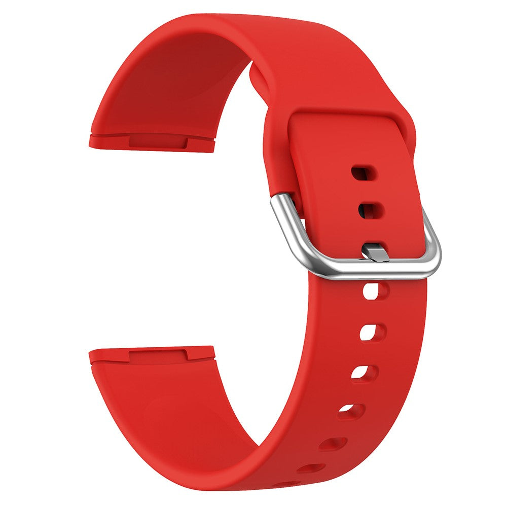 Mega Flot Silikone Universal Rem passer til Fitbit Smartwatch - Rød#serie_5