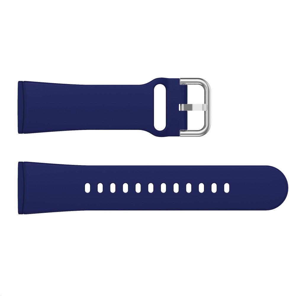 Mega Flot Silikone Universal Rem passer til Fitbit Smartwatch - Blå#serie_9