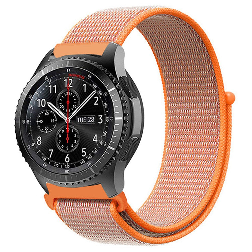 Mega Nydelig Nylon Universal Rem passer til Smartwatch - Orange#serie_3