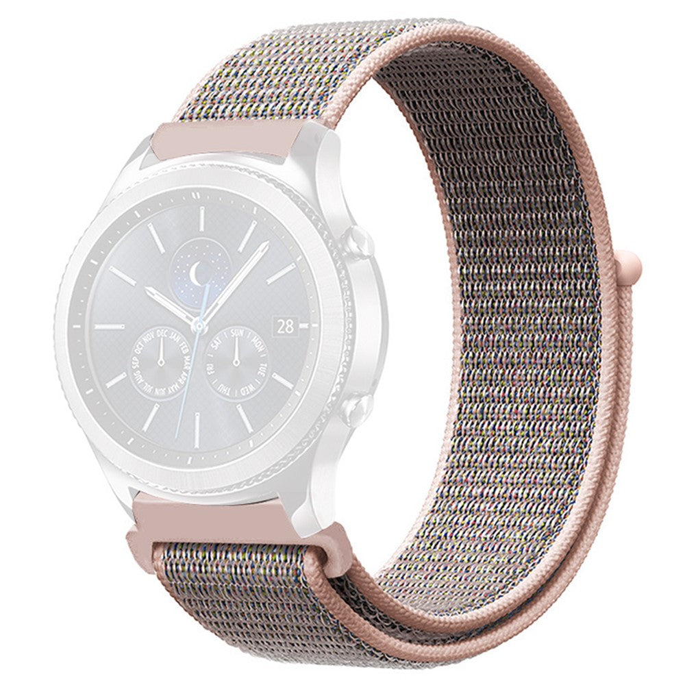 Mega Nydelig Nylon Universal Rem passer til Smartwatch - Pink#serie_5
