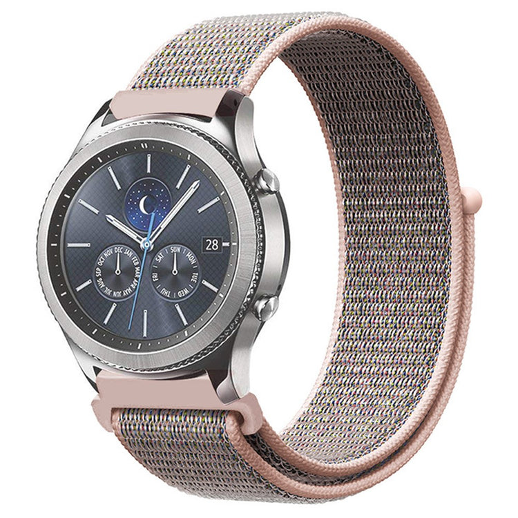 Mega Nydelig Nylon Universal Rem passer til Smartwatch - Pink#serie_5