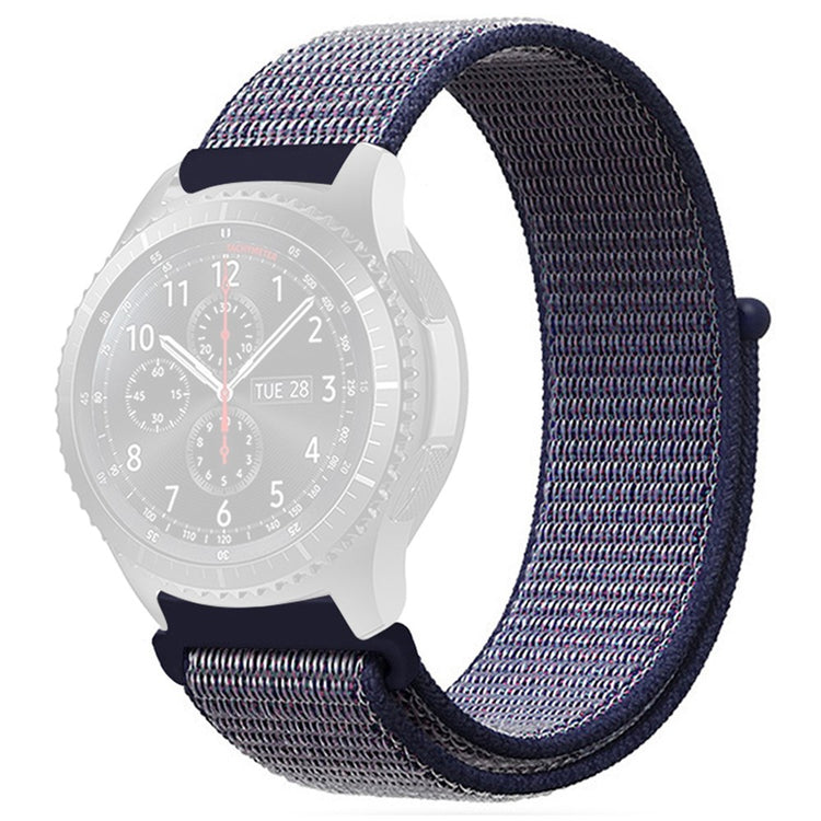 Super Godt Nylon Universal Rem passer til Smartwatch - Blå#serie_12