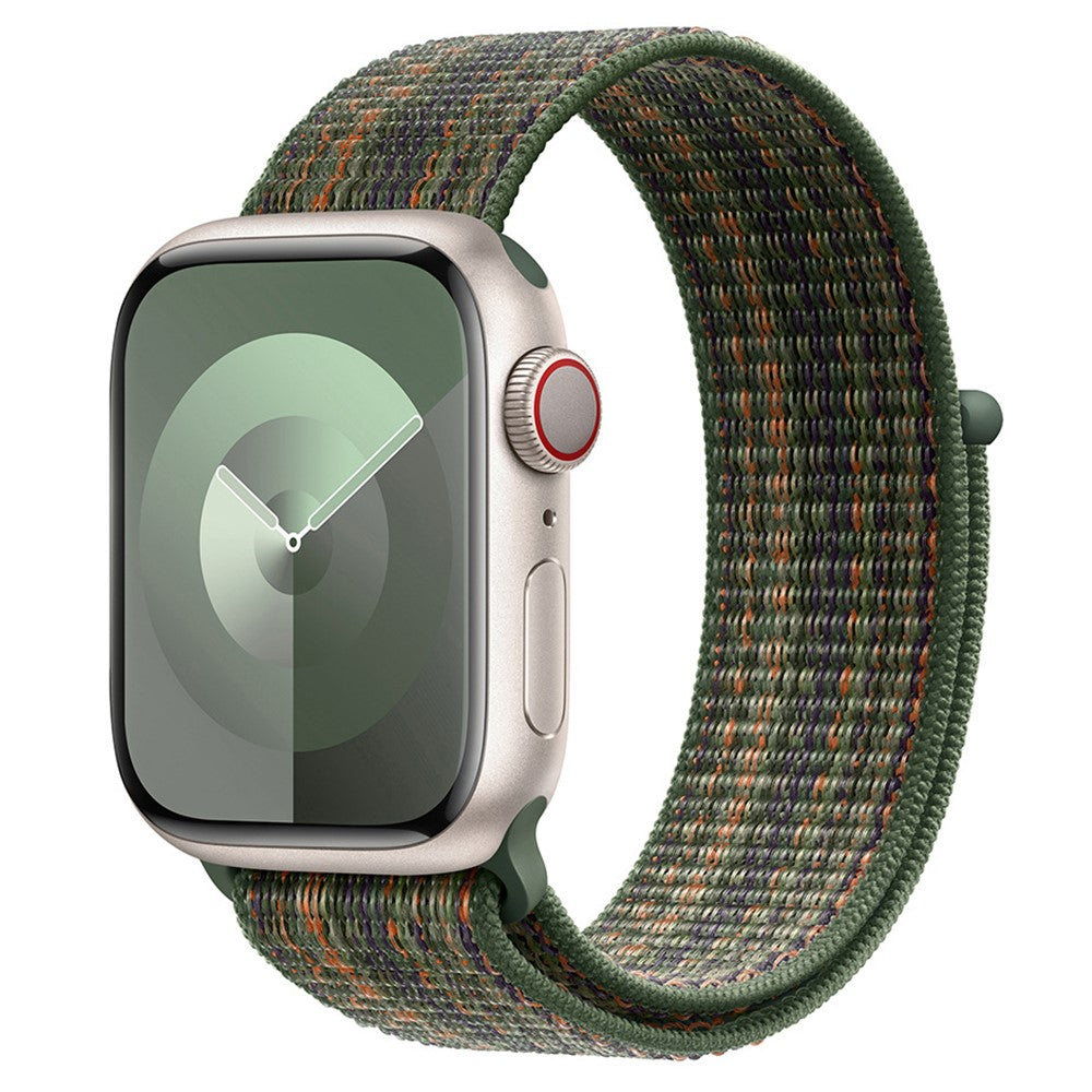Meget Skøn Nylon Universal Rem passer til Apple Smartwatch - Grøn#serie_1
