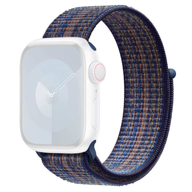 Meget Skøn Nylon Universal Rem passer til Apple Smartwatch - Blå#serie_2