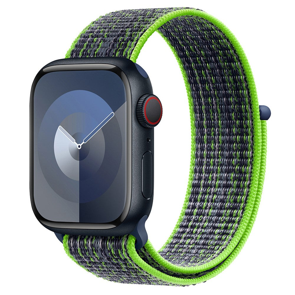 Meget Skøn Nylon Universal Rem passer til Apple Smartwatch - Grøn#serie_5