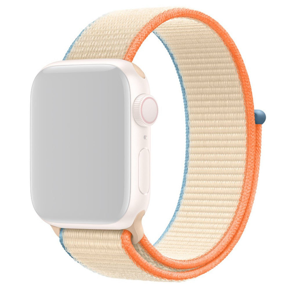 Meget Skøn Nylon Universal Rem passer til Apple Smartwatch - Hvid#serie_7