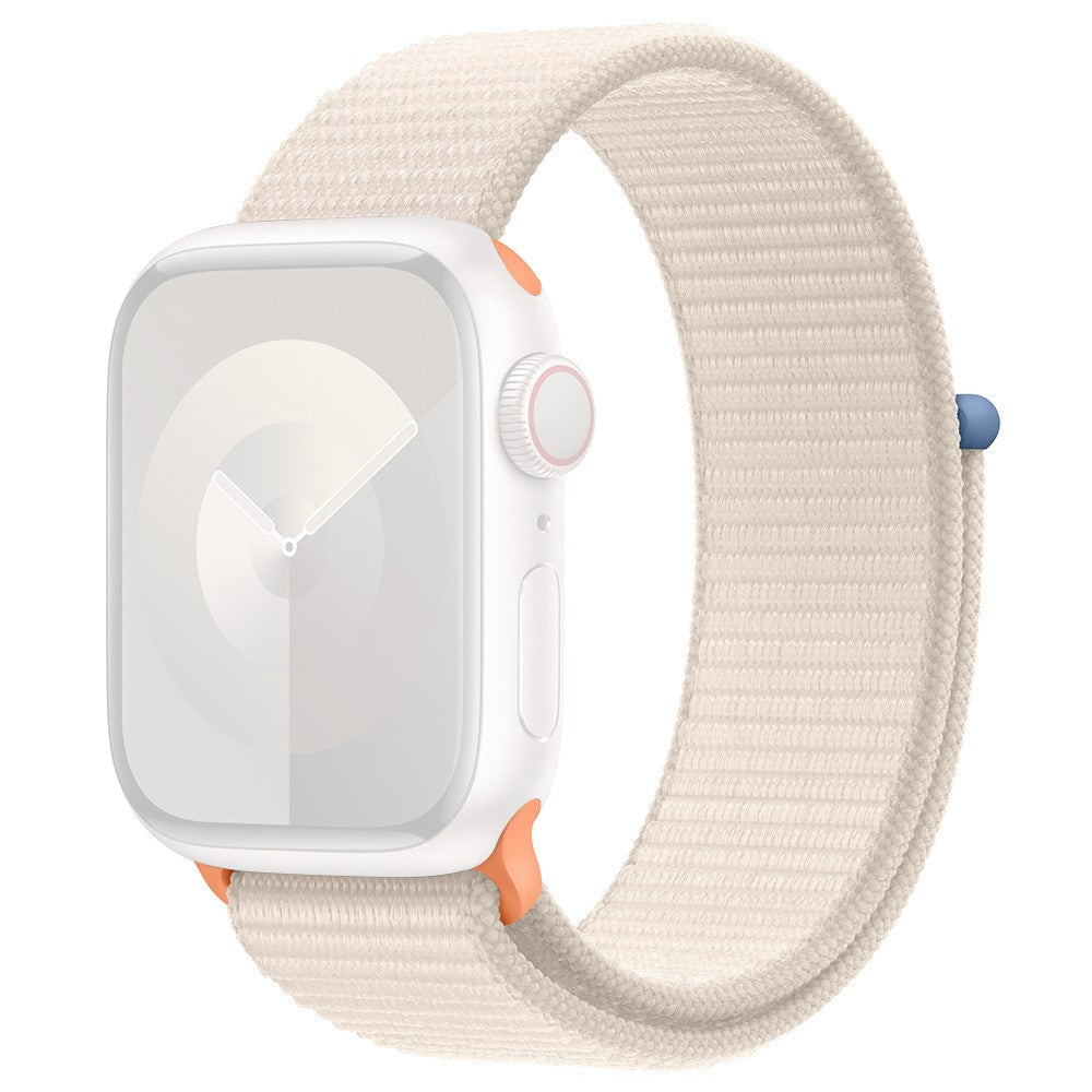 Meget Skøn Nylon Universal Rem passer til Apple Smartwatch - Hvid#serie_13