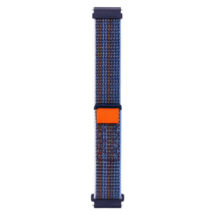 Rigtigt Pænt Nylon Universal Rem passer til Smartwatch - Blå#serie_3