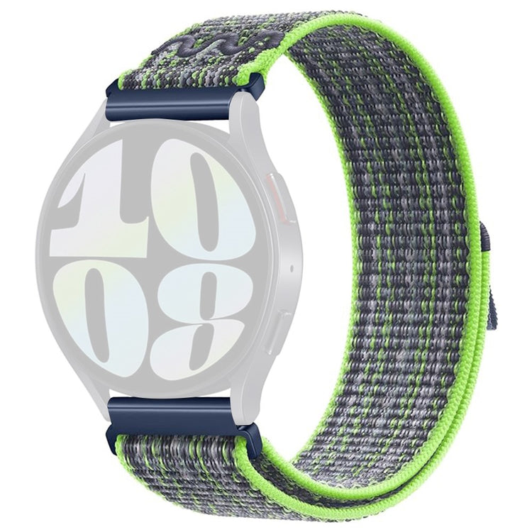 Rigtigt Pænt Nylon Universal Rem passer til Smartwatch - Grøn#serie_5