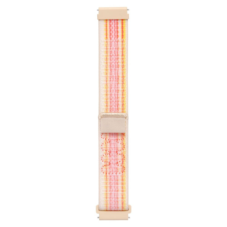Vildt Smuk Nylon Universal Rem passer til Smartwatch - Pink#serie_12