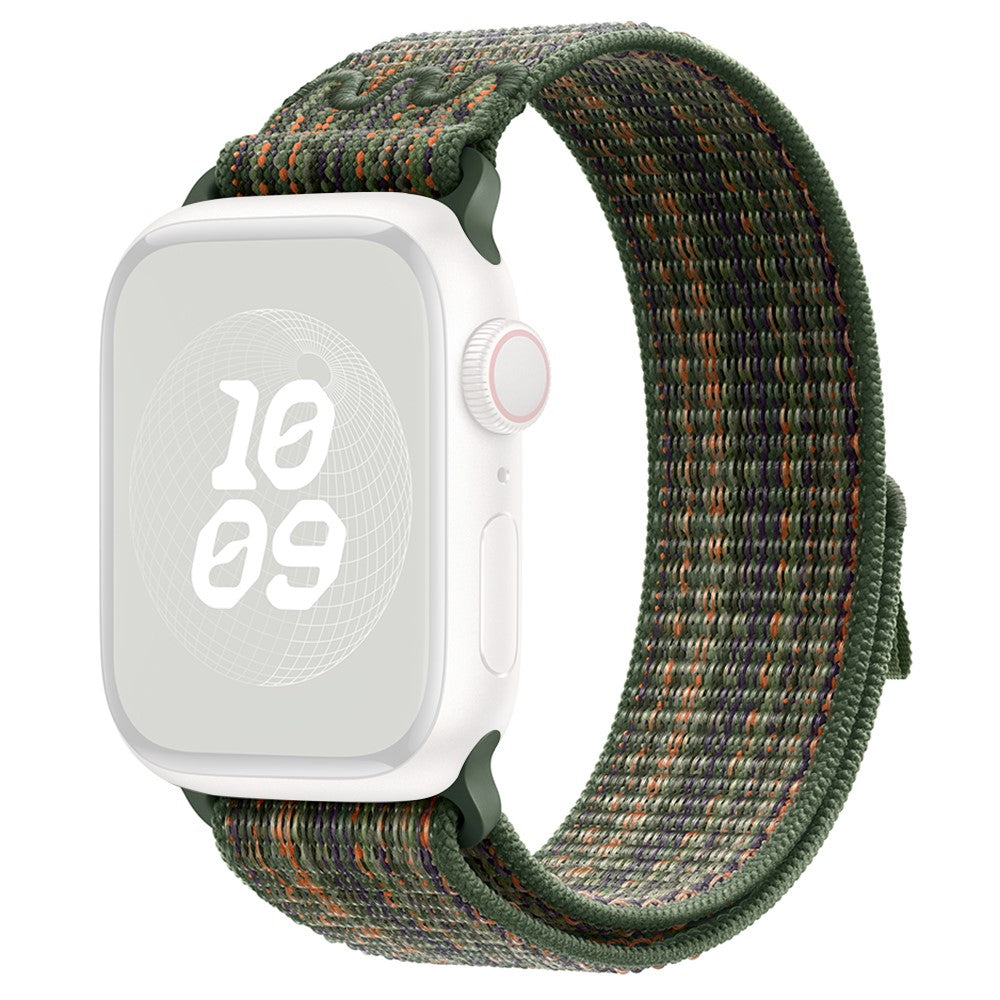 Meget Fed Nylon Universal Rem passer til Apple Smartwatch - Grøn#serie_1