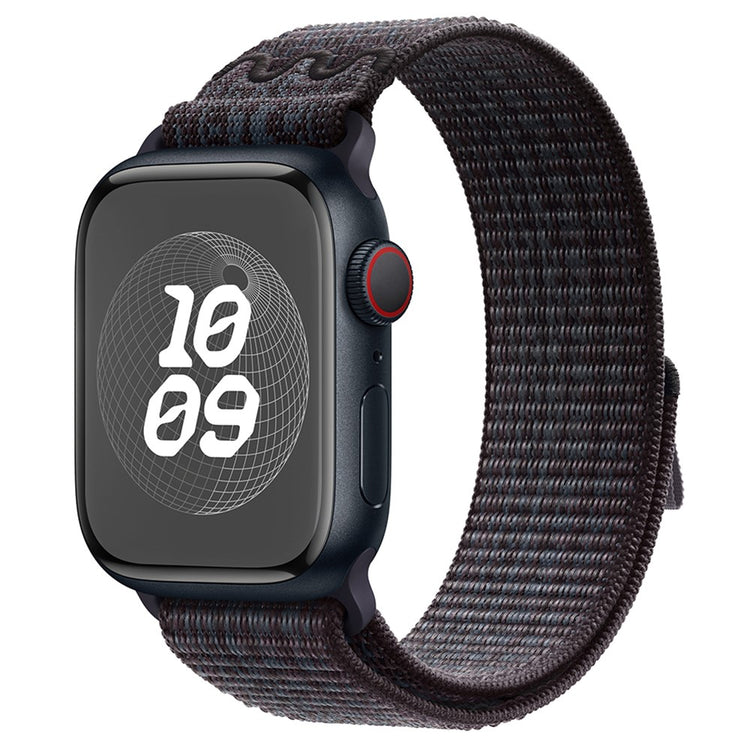 Helt Vildt Fint Nylon Universal Rem passer til Apple Smartwatch - Blå#serie_4