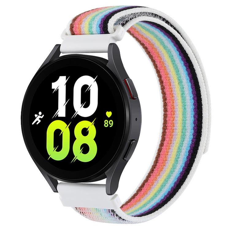 Rigtigt Elegant Nylon Universal Rem passer til Smartwatch - Flerfarvet#serie_1